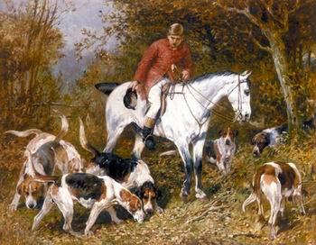 unknow artist Classical hunting fox, Equestrian and Beautiful Horses, 07. Germany oil painting art